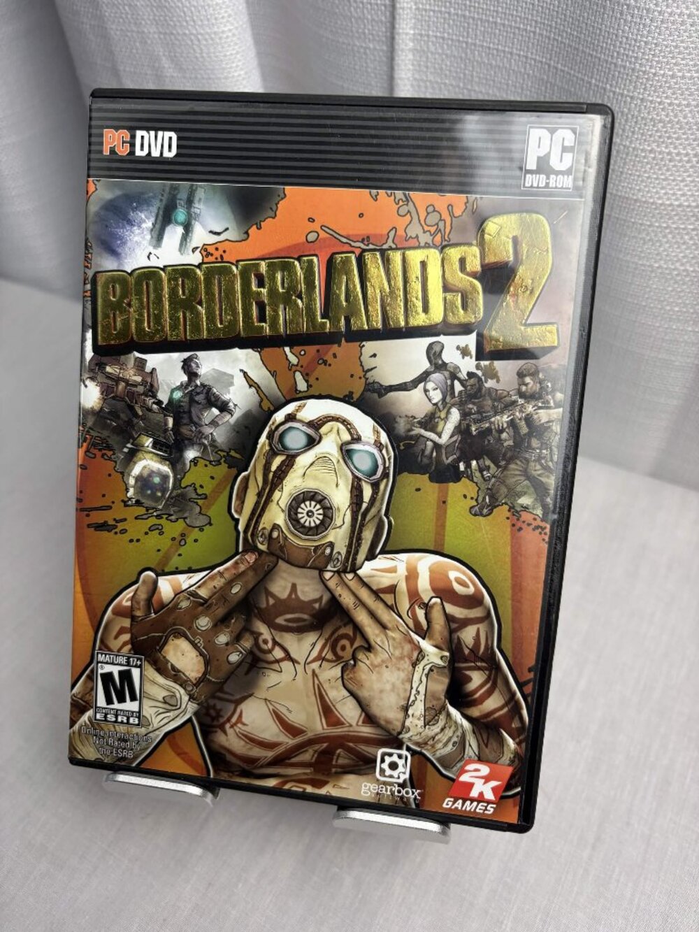 Borderlands 2 PC DVD-ROM Vintage Game W/ Manual